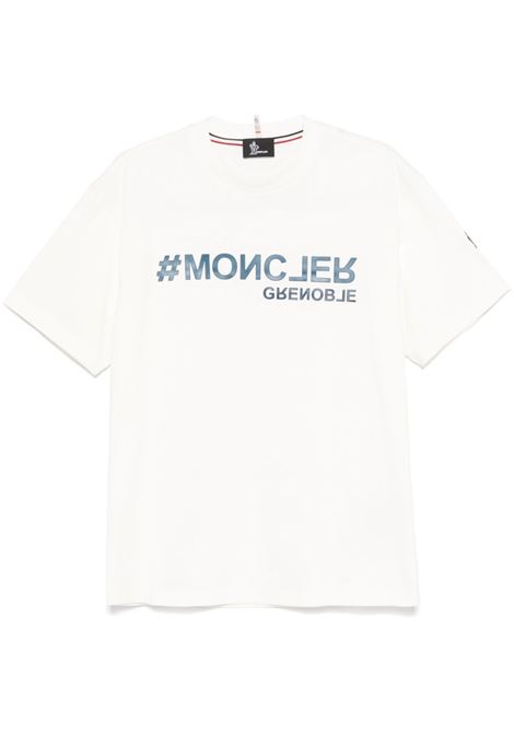 White printed t-shirt Moncler Grenoble - men MONCLER GRENOBLE | 8C0000683927041